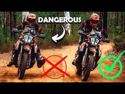 4 Mistakes EVERY New Adventure Rider Makes OFF-ROAD!