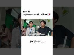 This is Japanese working culture🇯🇵 #travelvlog #streetinterview