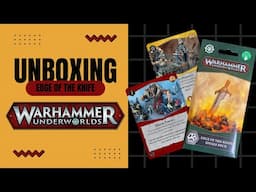 Warhammer Underworlds Unboxing: Edge of The Knife Rivals Deck