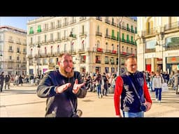 When are you going to stop running from God? | Madrid plaza