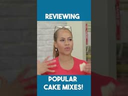 Reviewing cake mixes. İt's Dolly's turn :)