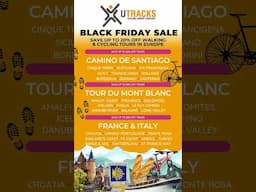 Black Friday Sale - Save Up To 20% On Walking & Cycling Tours in Europe  #travel