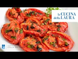 Come fare i POMODORI alla MAGGIORANA | La Cucina della Laura