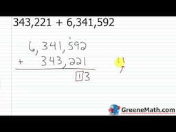 Pre-Algebra Practice Set #7 Vertical Addition