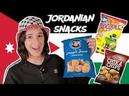 Trying Weird/Cool Jordanian Snacks | Falafel Chips!?!