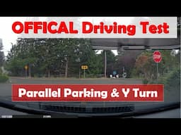 Driving Test - Official test on foggy roads. Parallel Parking, Y-Turn, Reverse Turn & More.