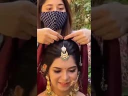 Watch this super easy and useful dupatta hack 🤩❤️#hacks #easyhack #wedding