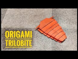 Origami Trilobite | Origami Animals | Origami tutorial | Paper craft