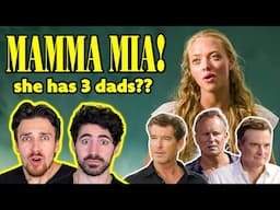 First time watching *MAMMA MIA* (daddy issues the musical?)