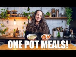 Kids ACTUALLY like these ONE POT PASTAS with veggies  | Vegan and Vegetarian Meal Ideas