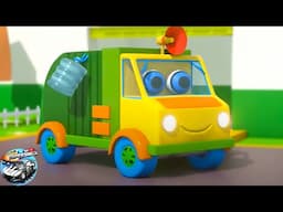 Wheels on the Garbage Truck + More Vehicle Songs for Kids