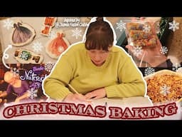 Making painted Barbie nutcracker cookies & a weekend of Christmas baking | the FINAL vlogmas