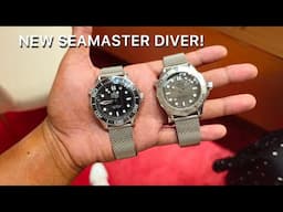 HANDS ON THE NEW OMEGA SEAMASTER DIVER 300M! Danial Craig's Seamaster #omega #seamaster