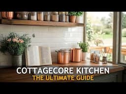 Warm & Rustic Cottagecore Kitchen Ideas You’ll Love