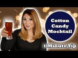 Cotton Candy Mocktail for New Years |  DIY | Tutorial