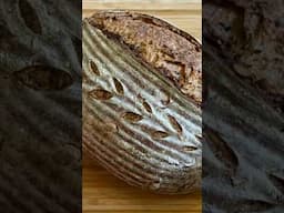 Simpler way to bake sourdough batard #bread #sourdough #food #baking