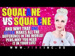 Squalane vs. Squalene & Why That 1 Letter Makes ALL The Difference! + Why You NEED It! Tanya Feifel