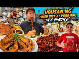 UBUSAN ng "Fried Rice, Pork Barbeque at Seafood!" in "RECORD BREAKING 5 MINUTES!"