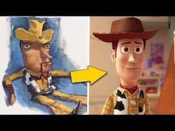 Así eran WOODY y otras 10 CARICATURAS ANTES de ser FAMOSAS