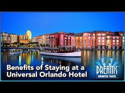 Benefits of Staying at a Universal Orlando Resort Hotel