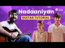 Nadaaniyan | Akshath | Aisha Ahmed | Guitar Tutorial | Easy Guitar Lesson #siffguitar