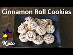 Cinnamon Roll Cookies – keto, sugar free, gluten free