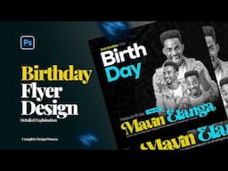 Create Eye-Catching Birthday Flyers in Photoshop Like Pro