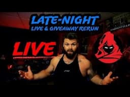 GIVEAWAY RERUN & LATENIGHT LIVE LETS CHAT!