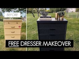 FREE Modern Dresser Makeover!