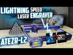 Laser Engrave Anything in Minutes at a Budget | Atezr L2- 24W Engraver