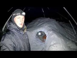 Snow Cave vs Tent. 3 Day Alaskan Camping Adventure