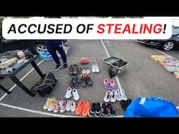 HE Thought I Was STEALING! Crazy Car Boot Sale Interaction