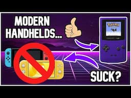 Modern Video Game Handhelds Suck | This Retro Handheld Reigns Supreme!