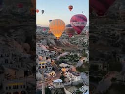 Hot air balloon pe gaye hum Cappadocia me 😍 #ashortaday