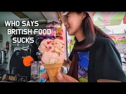 Korean Eats Black Pudding for the First Time | Van Life UK