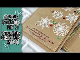 Simply, Sparkle Snowflake Handmade Cards   The Trick To Getting A Perfect Card Every Time