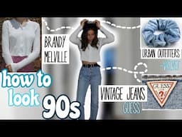 90s Inspired looks | Transformation