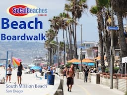 Beach Boardwalk South Mission Beach San Diego