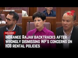 Indranee Rajah backtracks after wrongly dismissing WP’s concerns on HDB rental policies