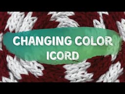 Icord Color Change | Two Color Mini Amigurumi Scarf | Grinch Scarf