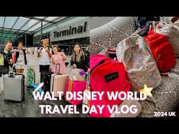 walt disney world vlog⭐️ travel day | LHR-MCO, virgin atlantic economy + disney’s pop century resort