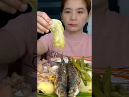 NILAGANG PATA #mukbang #filipinofoodmukbang #nilagangpata #pinoymukbangers #shorts