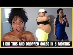 5 Habits I Gave Up To Lose 80lbs in 5 Months | weight loss journey