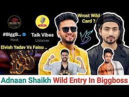 Elvish Yadav Vs Faisu | Wrost Wild Card Entry in Bigg Boss History? | Twitter Space Video