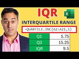 How to Get Quartile Statistics in Excel Fast