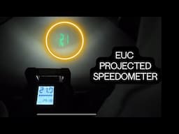 EUC Projected Speedometer / Beidou Velo HUD