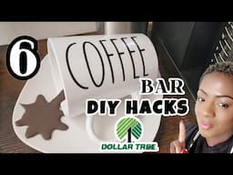 Dollar Tree Coffee bar DIYS