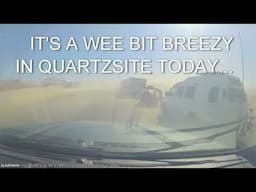 Quartzsite 2025-01-20 - High winds and blowing dust