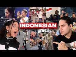 So everybody SINGS in INDONESIA!? Latinos react to Viral Indonesian TikToks for the first time