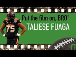 PTFOB - Oregon State OT Taliese Fuaga - A man mountain who'll protect the edge for the next decade.